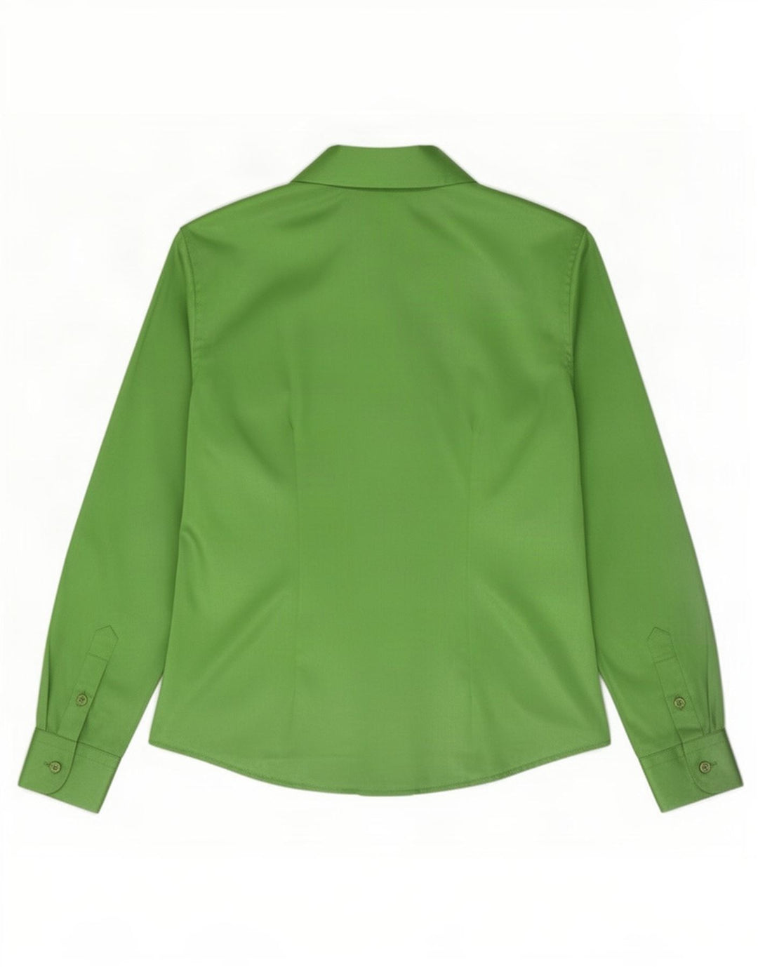 Camicia Camicetta Donna Benetton IT 42 Verde Medio Poliestere