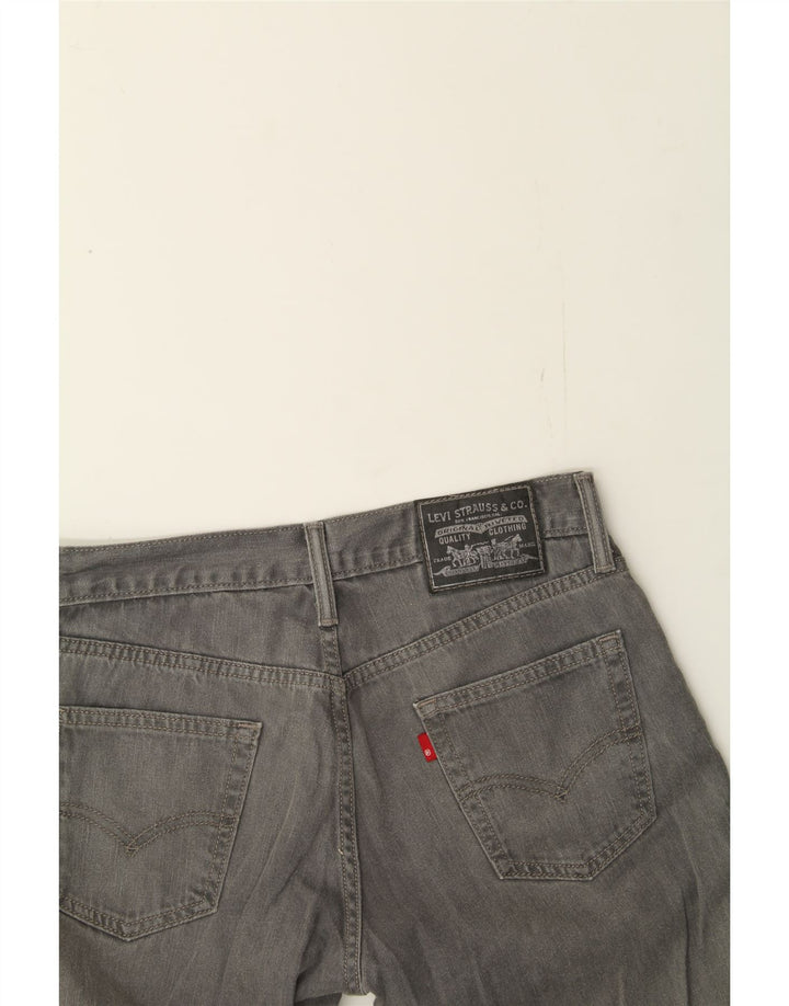 LEVI'S Womens 514 Slim Straight Jeans W30 L30 Grey Cotton Vintage Levi's and Second-Hand Levi's from Messina Hembry 