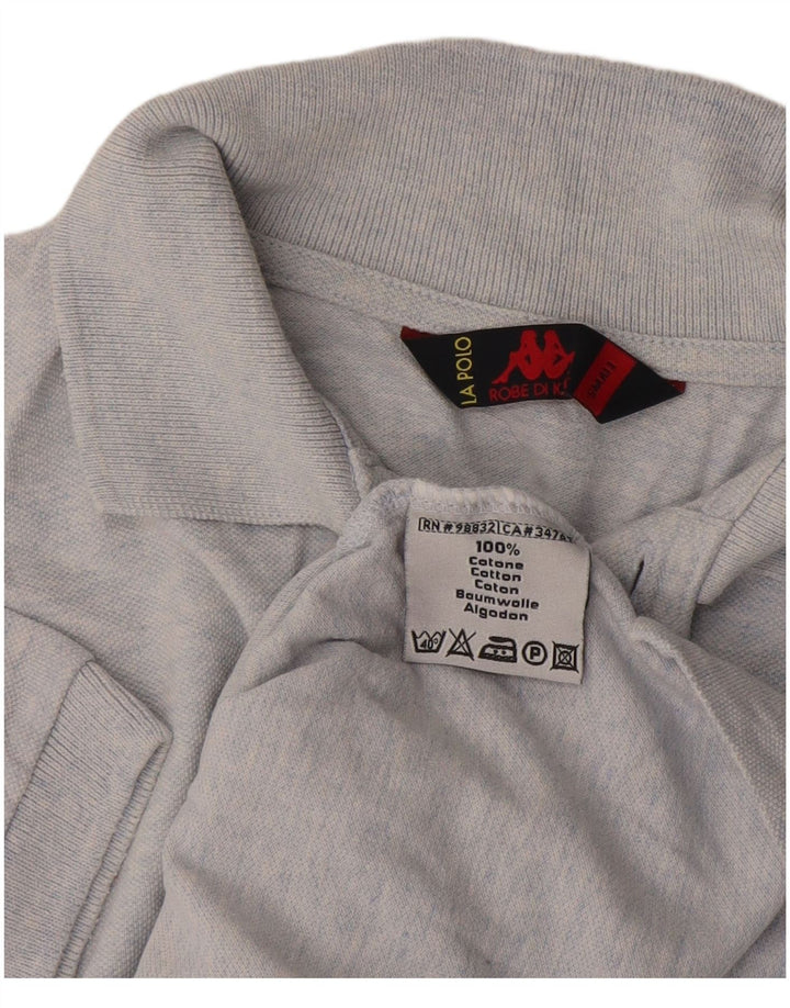 Polo Kappa Uomo Small Blu Scuro Cotone