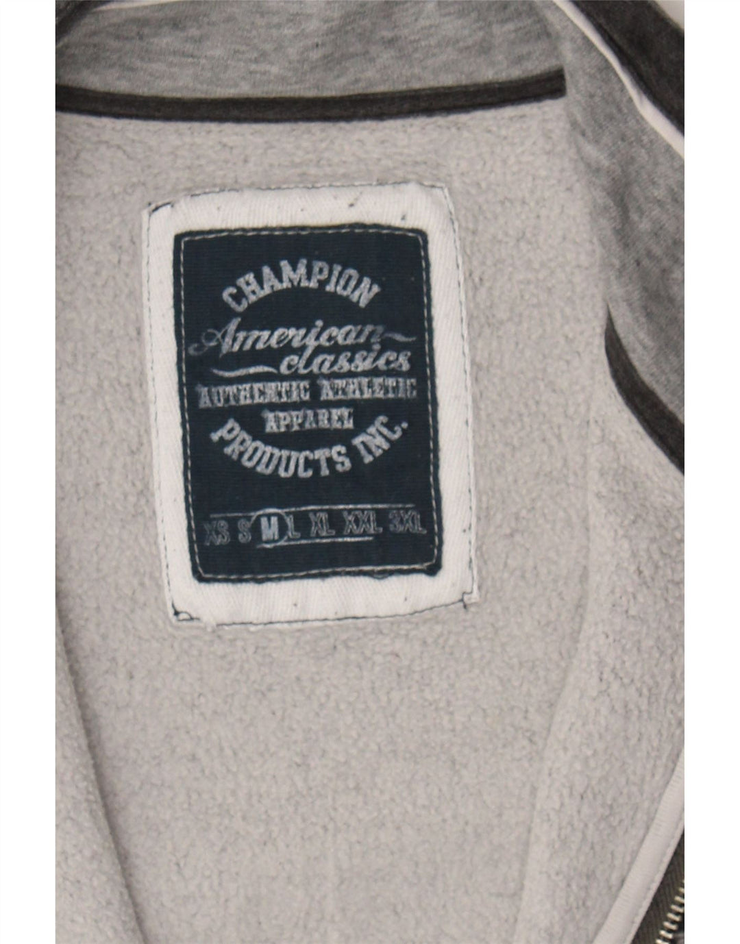 CHAMPION Mens Tracksuit Top Jacket Medium Grey Cotton Vintage Champion and Second-Hand Champion from Messina Hembry 