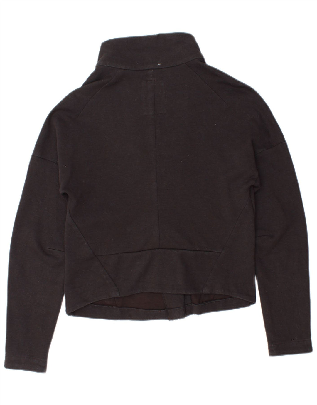 Giacca da ginnastica da donna Adidas UK 8/10 piccola nera