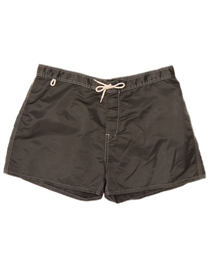 Pantaloncini da bagno da uomo Sundek grandi grigi