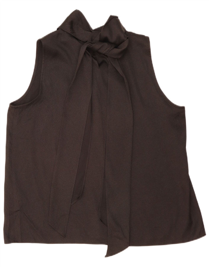 Camicetta senza maniche da donna DKNY Top UK 18 XL Poliestere nero