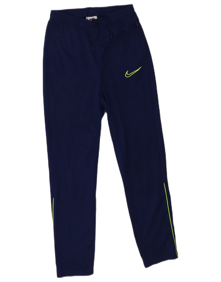 Pantaloni da tuta NIKE da ragazzo Dri Fit 13-14 anni XL blu poliestere