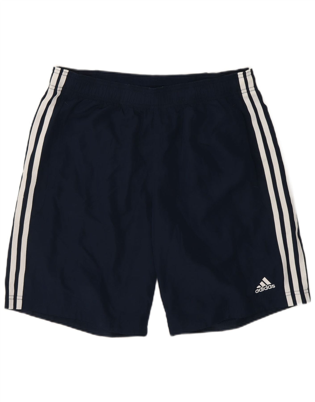 Pantaloncini sportivi ADIDAS da uomo medio blu navy