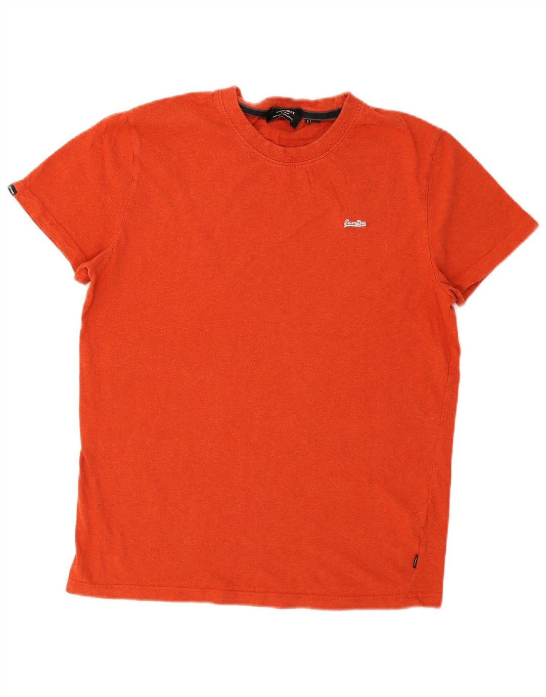 T-shirt da uomo Superdry Top grande in cotone rosso