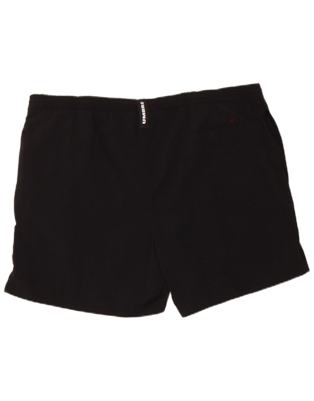 Pantaloncini da bagno Umbro da uomo grandi in poliestere nero