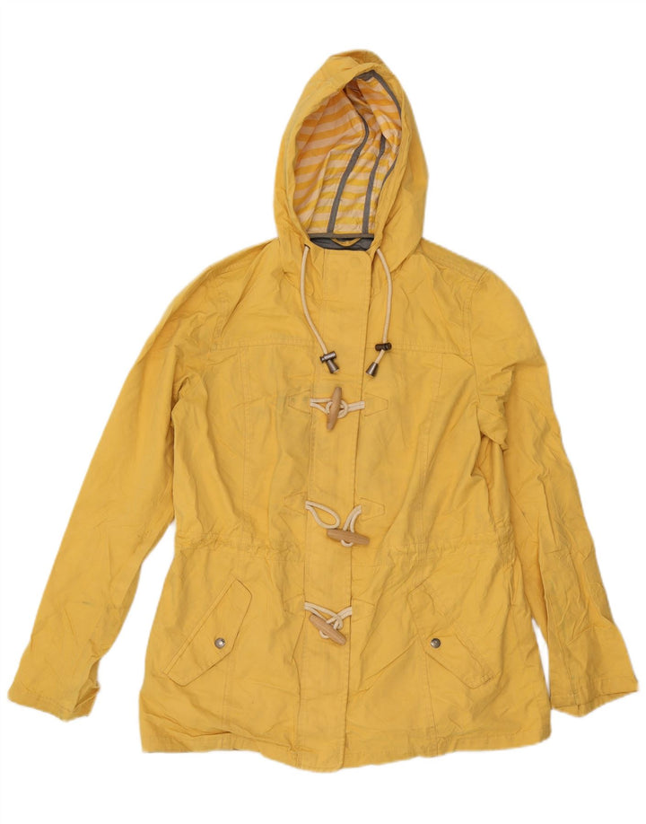 Giacca utilitaria con cappuccio da donna Fat Face UK 12 Poliestere giallo medio