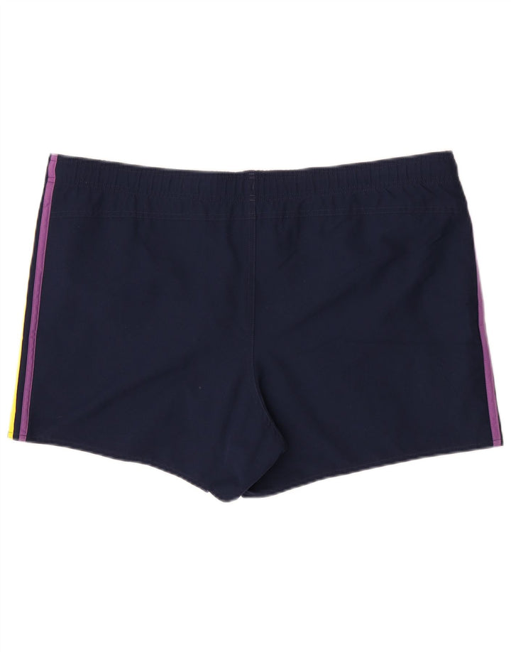 Pantaloncini da bagno da uomo Adidas XL in nylon blu navy