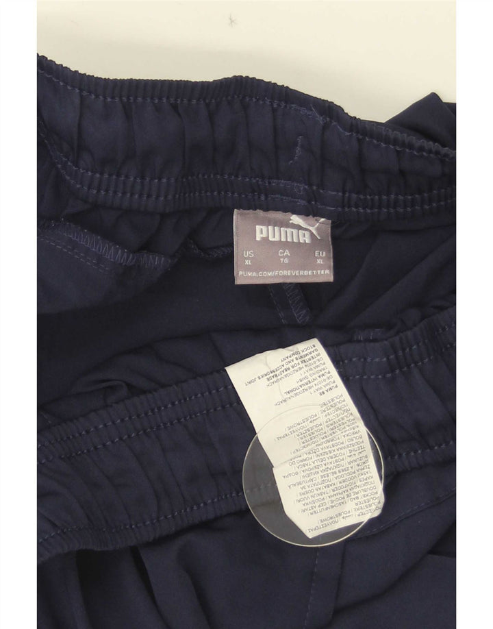 Pantaloncini sportivi da uomo Puma XL Blu navy in poliestere sportivo