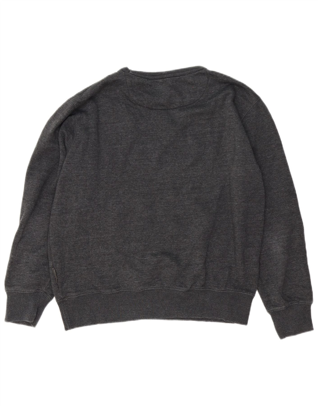 Felpa da uomo French Connection Maglione grande cotone grigio