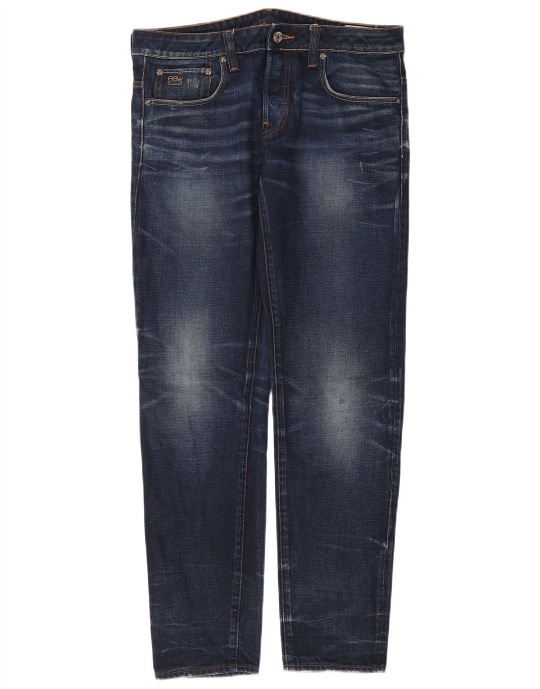 Jeans slim da uomo G-Star W32 L32 cotone blu navy