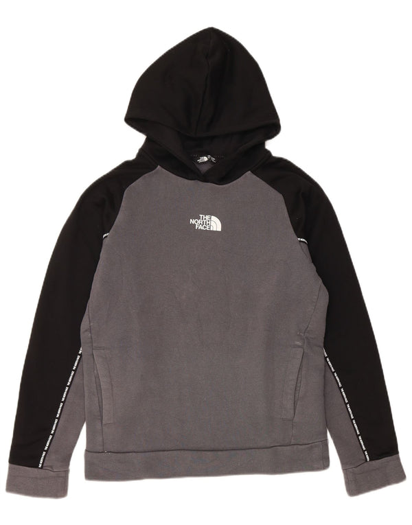 Felpa con cappuccio per ragazzi THE NORTH FACE 11-12 anni Large Grey Colourblock