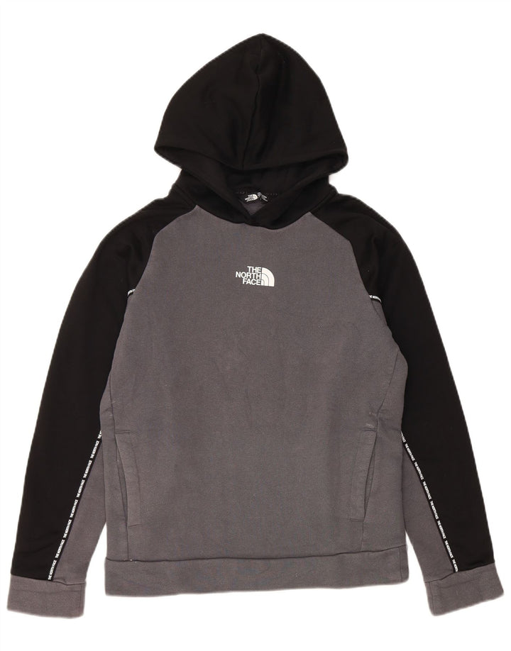 Felpa con cappuccio per ragazzi THE NORTH FACE 11-12 anni Large Grey Colourblock
