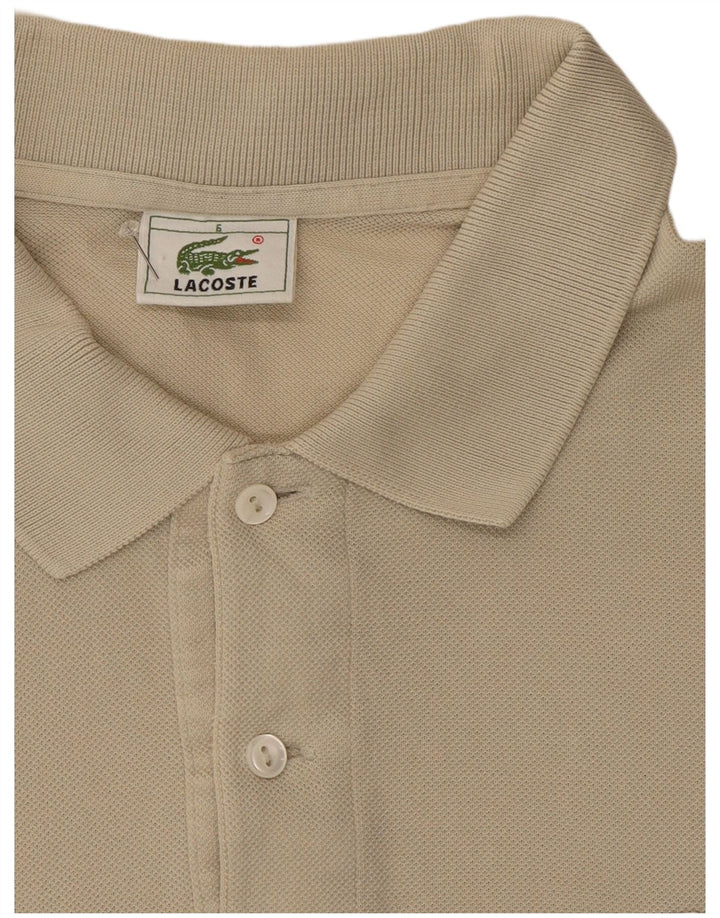 Polo da uomo Lacoste taglia 6 XL Beige