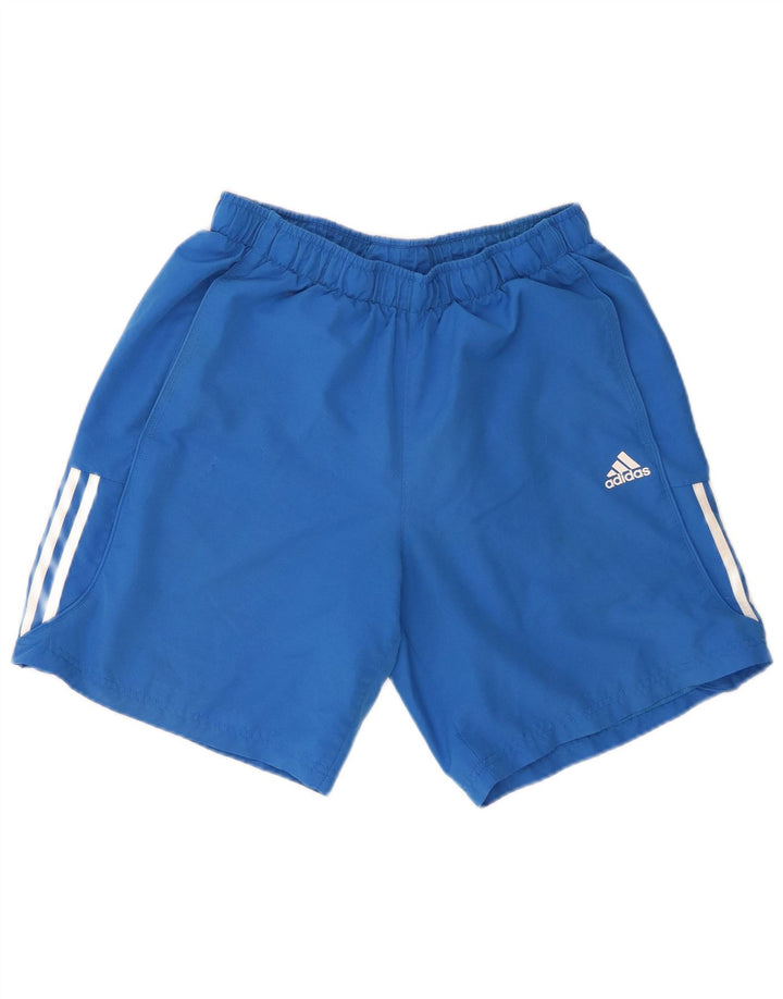 Pantaloncini sportivi Adidas Climalite da uomo grandi blu