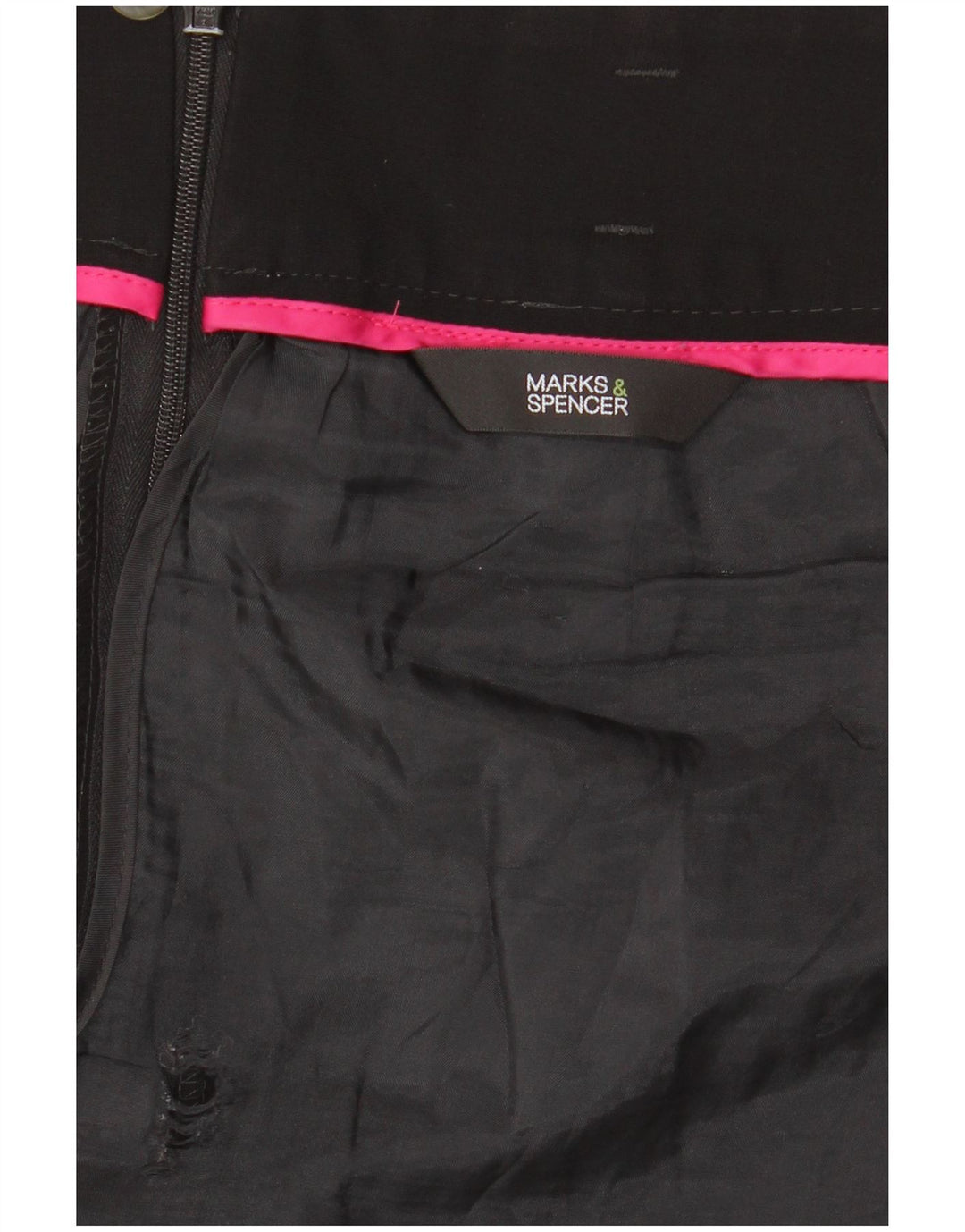 Gonna a tubino da donna Marks & Spencer W28 media nera