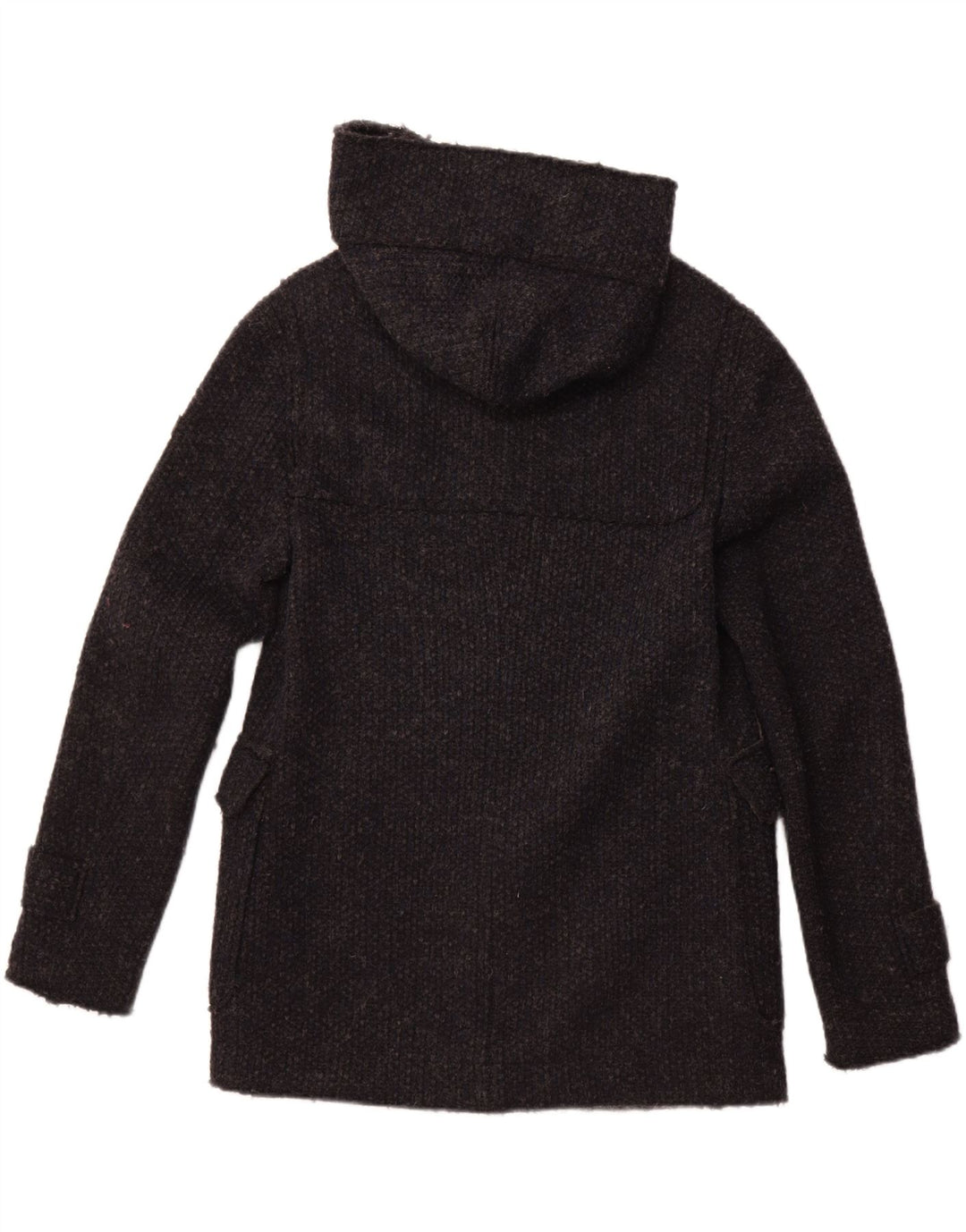 Soprabito con cappuccio da uomo GAS UK 36 piccolo in lana vergine blu navy