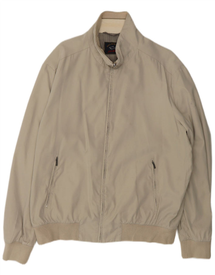 Giubbotto bomber da uomo Paul & Shark UK 42 XL Poliestere grigio