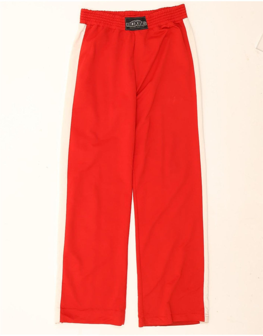 Pantaloni da tuta da uomo Zara Large in poliestere color block rosso