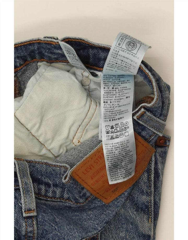 Levi's Uomo 501 Jeans dritti W27 L30 Cotone Blu