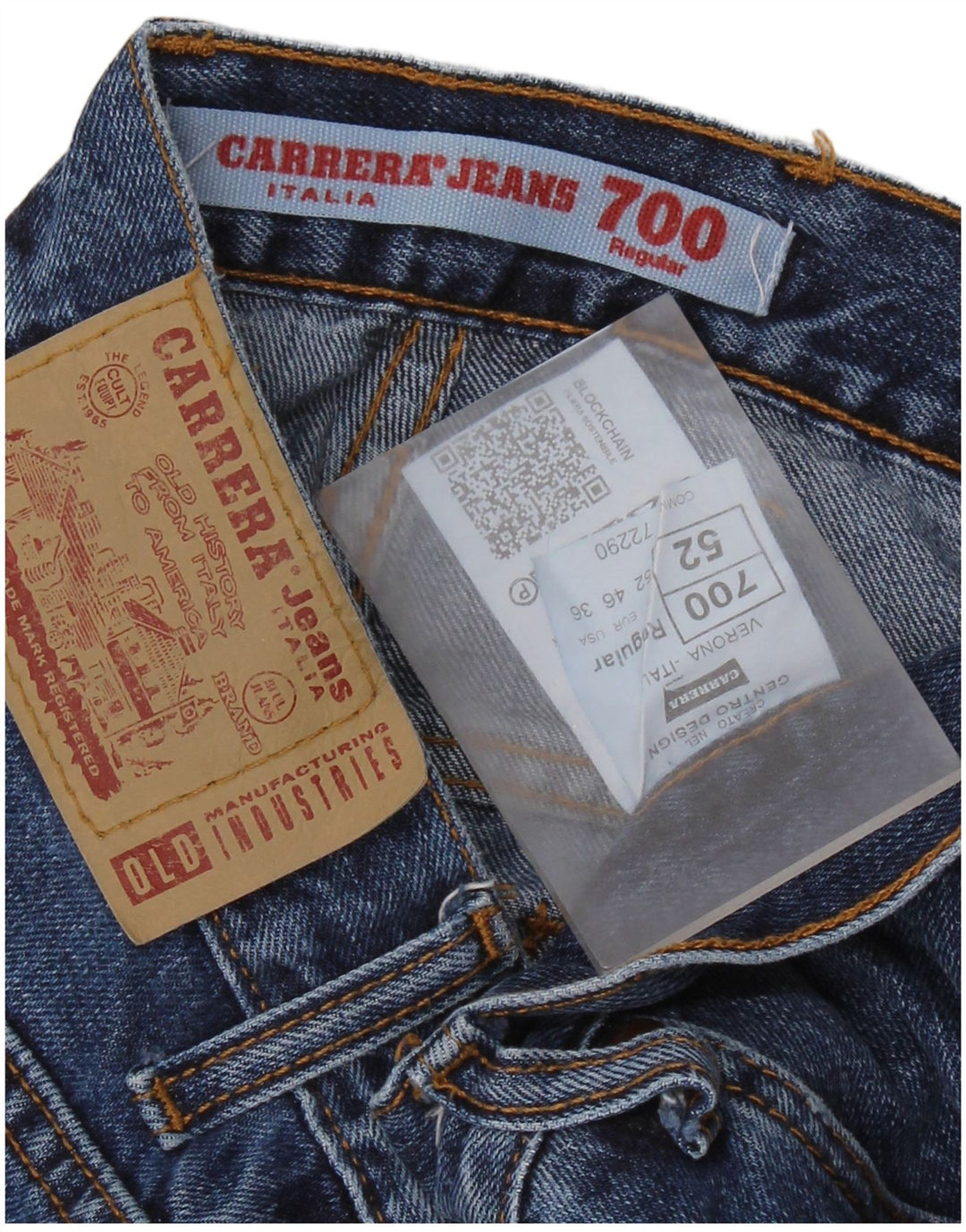 CARRERA Jeans dritti da uomo 700 W36 L33 Cotone blu