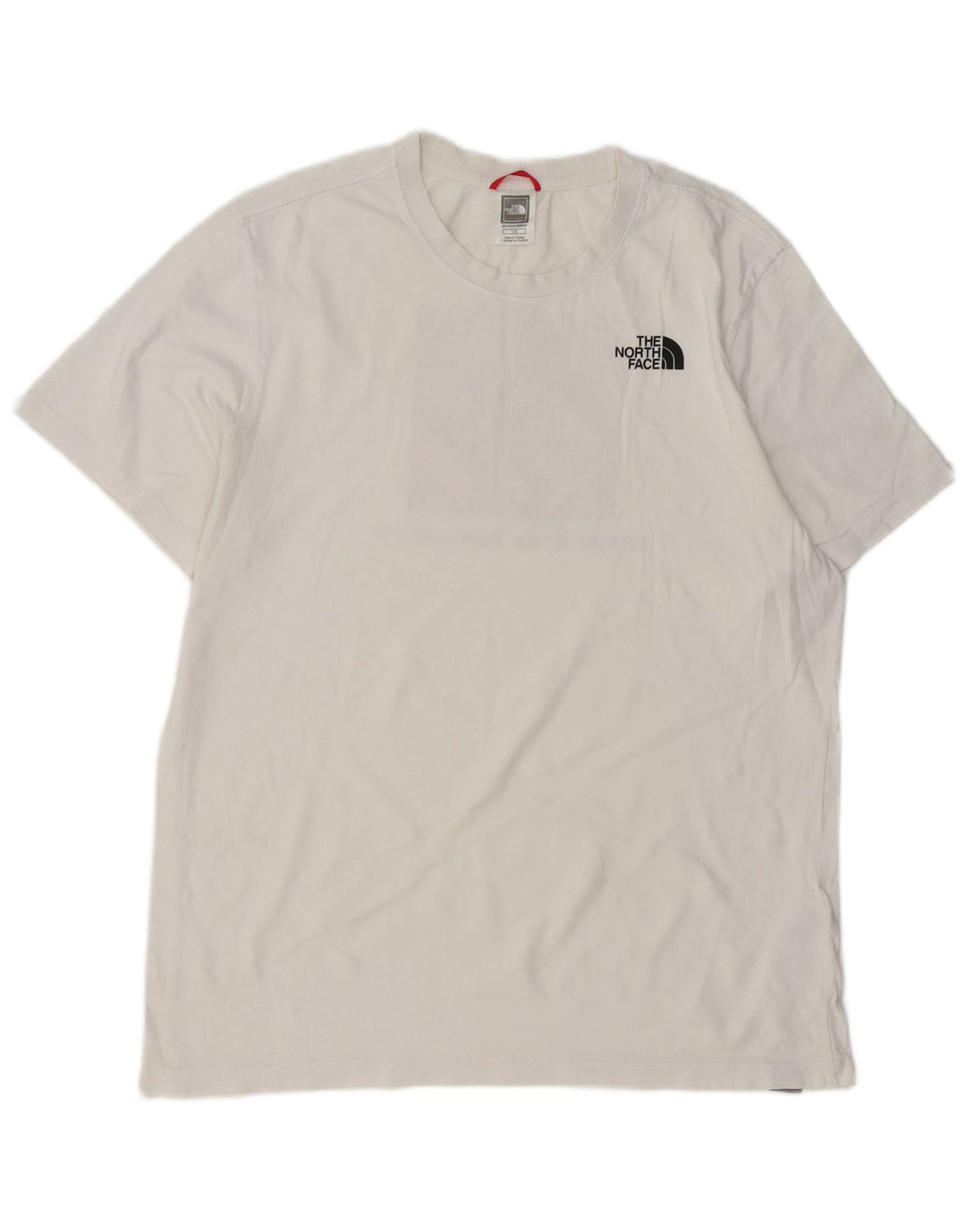 THE NORTH FACE T-shirt grafica da uomo grande in cotone bianco