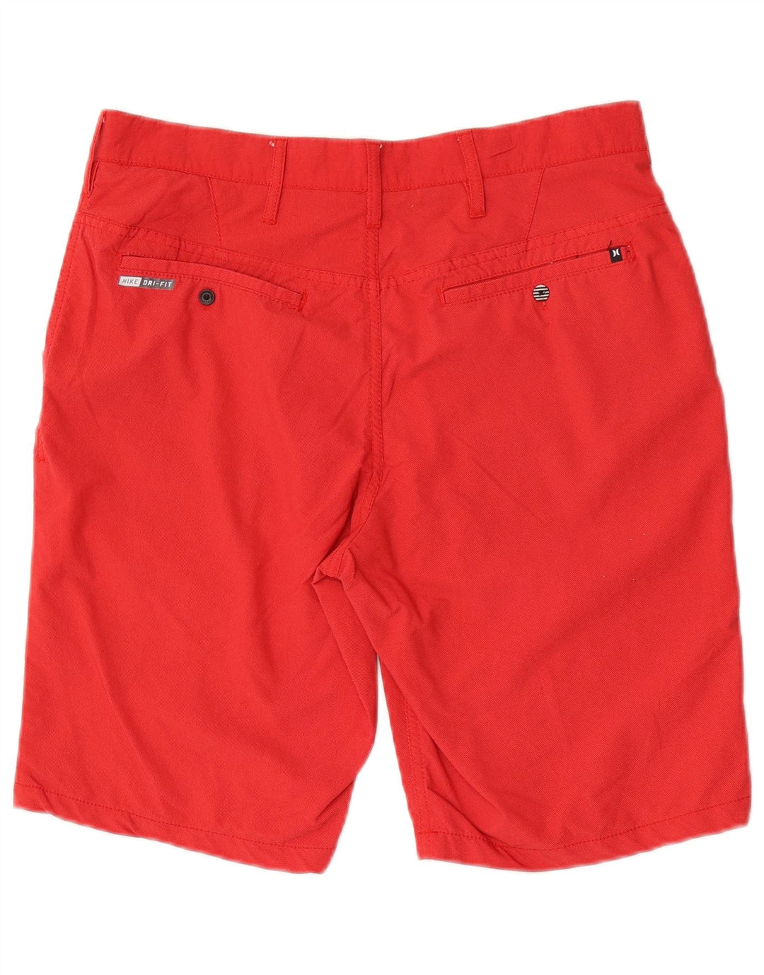 Pantaloncini chino Hurley Dri Fit da uomo W30 nylon rosso medio
