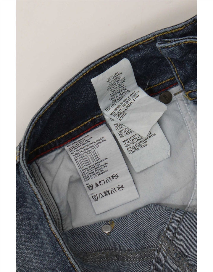 Jeans svasati da donna Tommy Hilfiger W29 L32 cotone blu