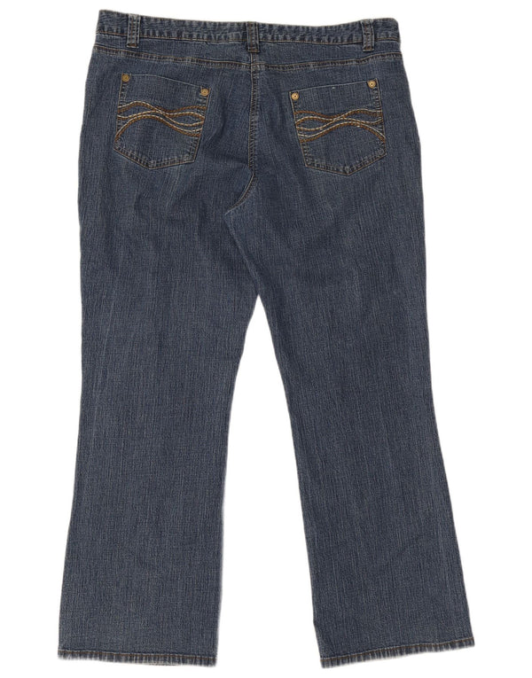 Jeans Bootcut da donna John Rocha UK 18XL W38 L30 Cotone blu