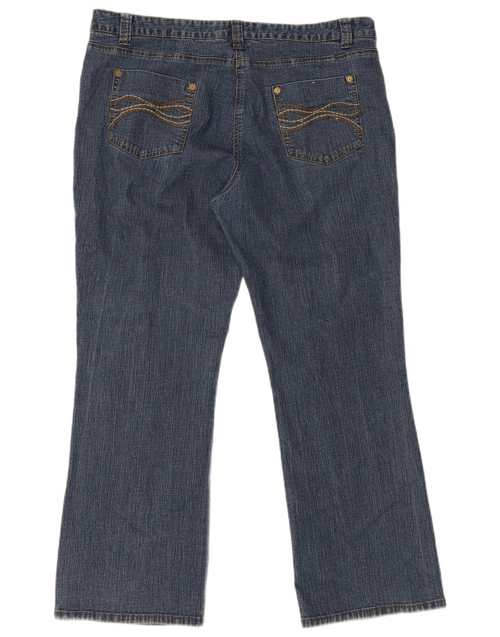 Jeans Bootcut da donna John Rocha UK 18XL W38 L30 Cotone blu