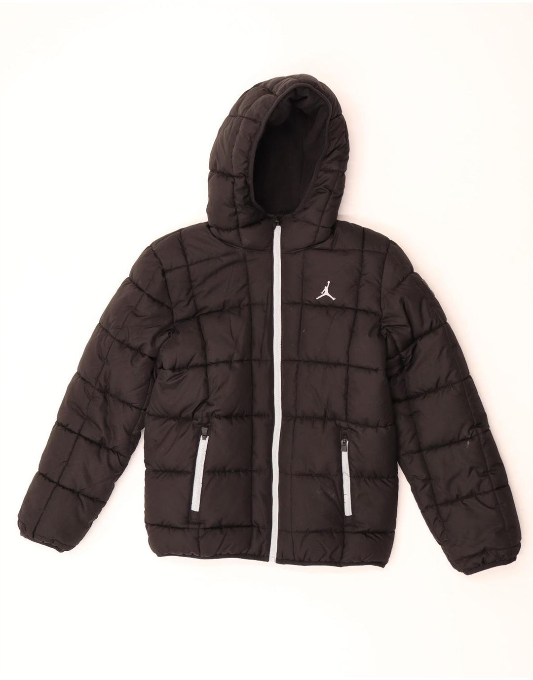 Giacca imbottita con cappuccio Jordan da ragazzo 13-14 anni XL poliestere nero