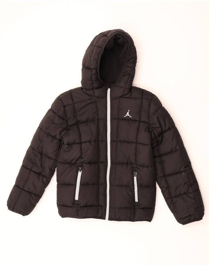 Giacca imbottita con cappuccio Jordan da ragazzo 13-14 anni XL poliestere nero