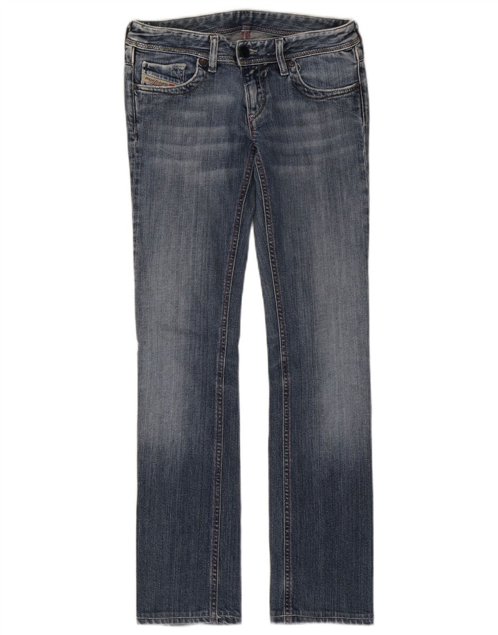 Jeans dritti da donna DIESEL W26 L30 cotone blu