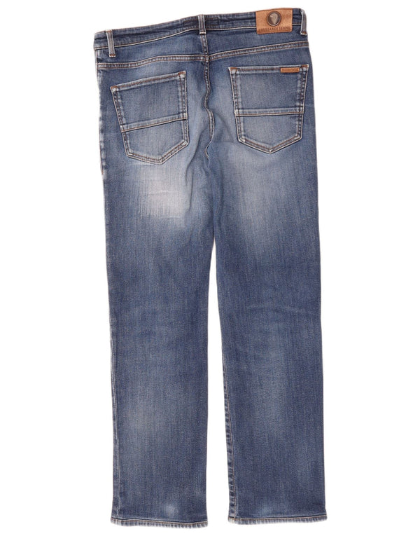 Jeans Dritti Uomo Trussardi W34 L30 Blu