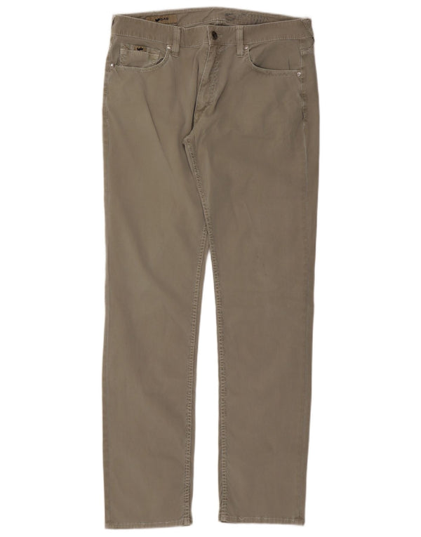 Pantaloni casual slim Morris da uomo GAS W38 L34 kaki