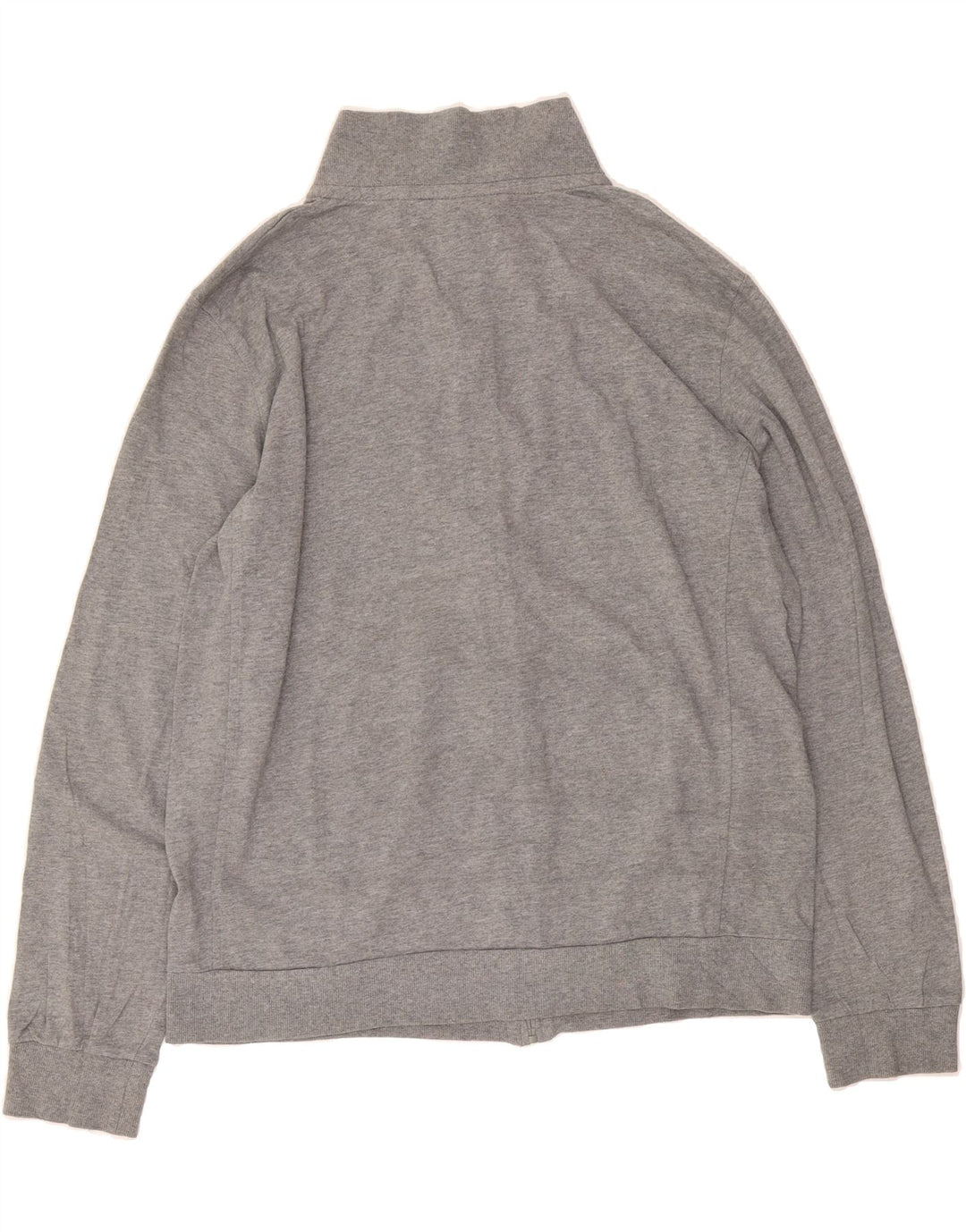 FREDDY Womens Graphic Tracksuit Top Jacket UK 18 XL Grey Cotton Vintage Freddy and Second-Hand Freddy from Messina Hembry 