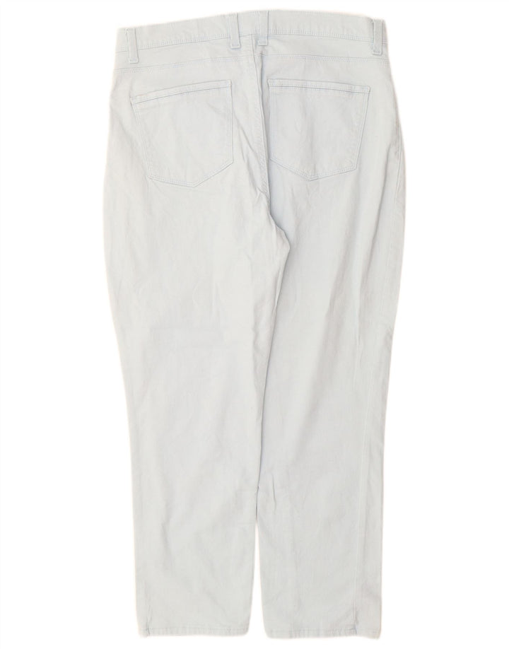 Pantaloni cropped da donna LEE US 12 Large W30 L25 cotone blu
