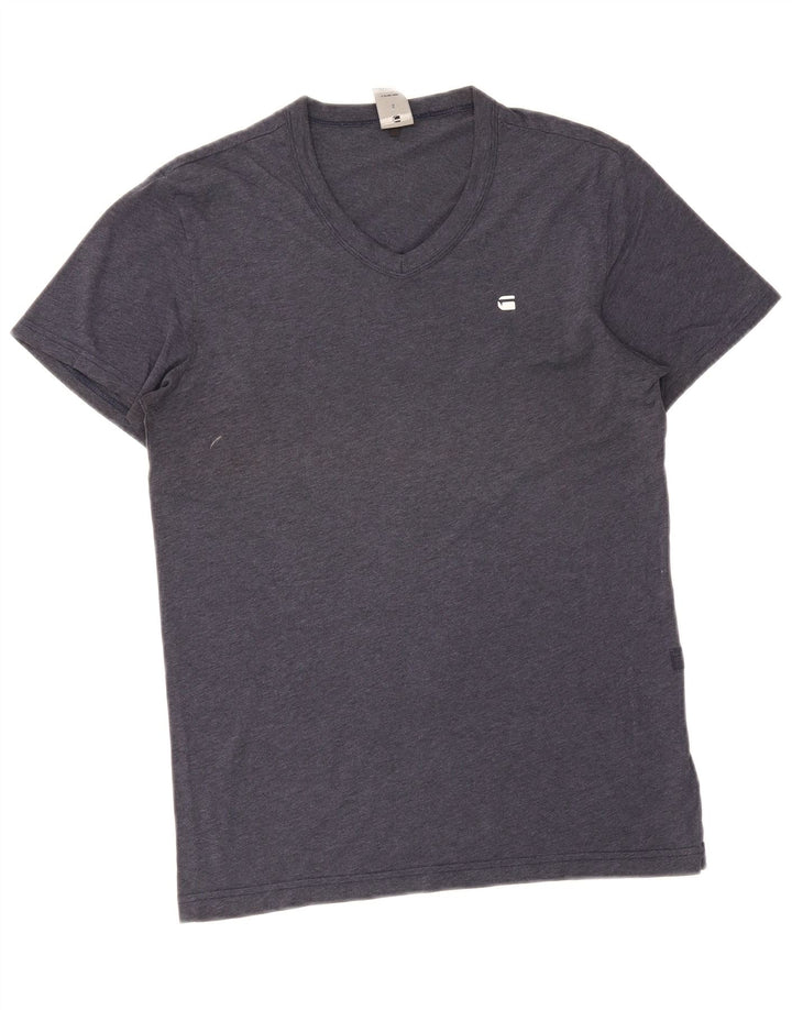 T-shirt da uomo G-Star Top Small in cotone blu navy