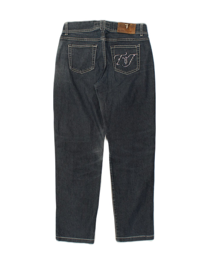 TRUSSARDI Womens Tapered Jeans W27 L28 Blue Cotton | Vintage Trussardi | Thrift | Second-Hand Trussardi | Used Clothing | Messina Hembry 