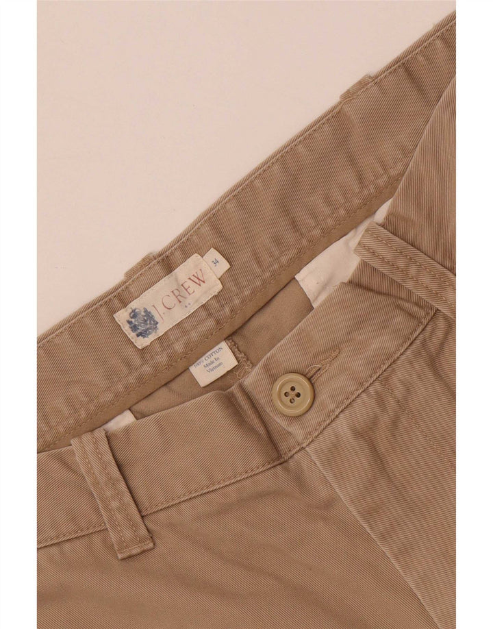 Pantaloncini chino da uomo J. Crew W34 Large in cotone beige