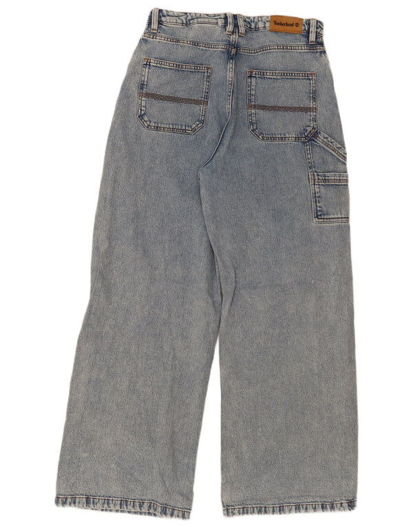 Jeans Timberland da uomo cargo a gamba larga W31 L32 cotone blu