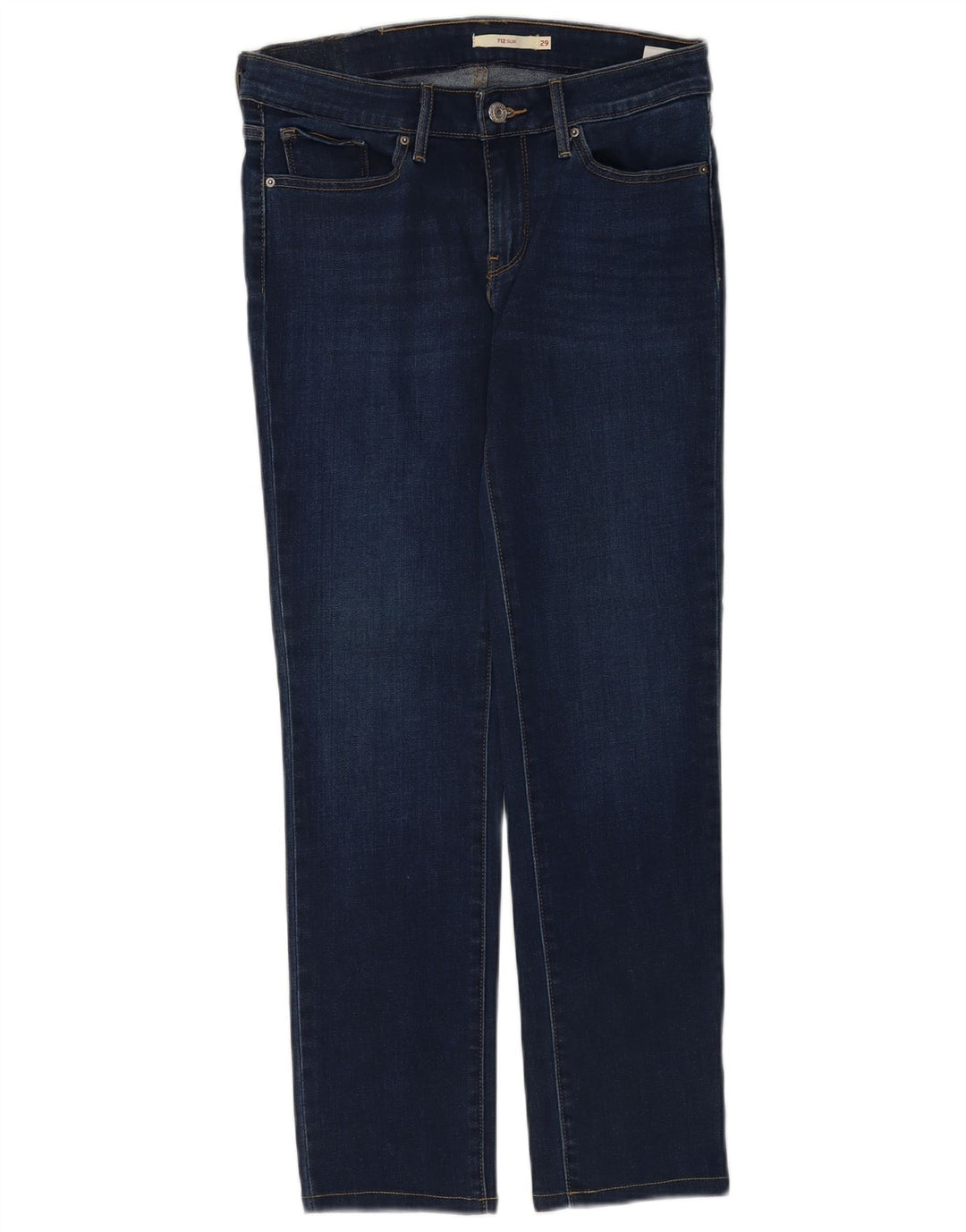 Jeans Levi's 712 Slim da donna W29 L28 in cotone blu