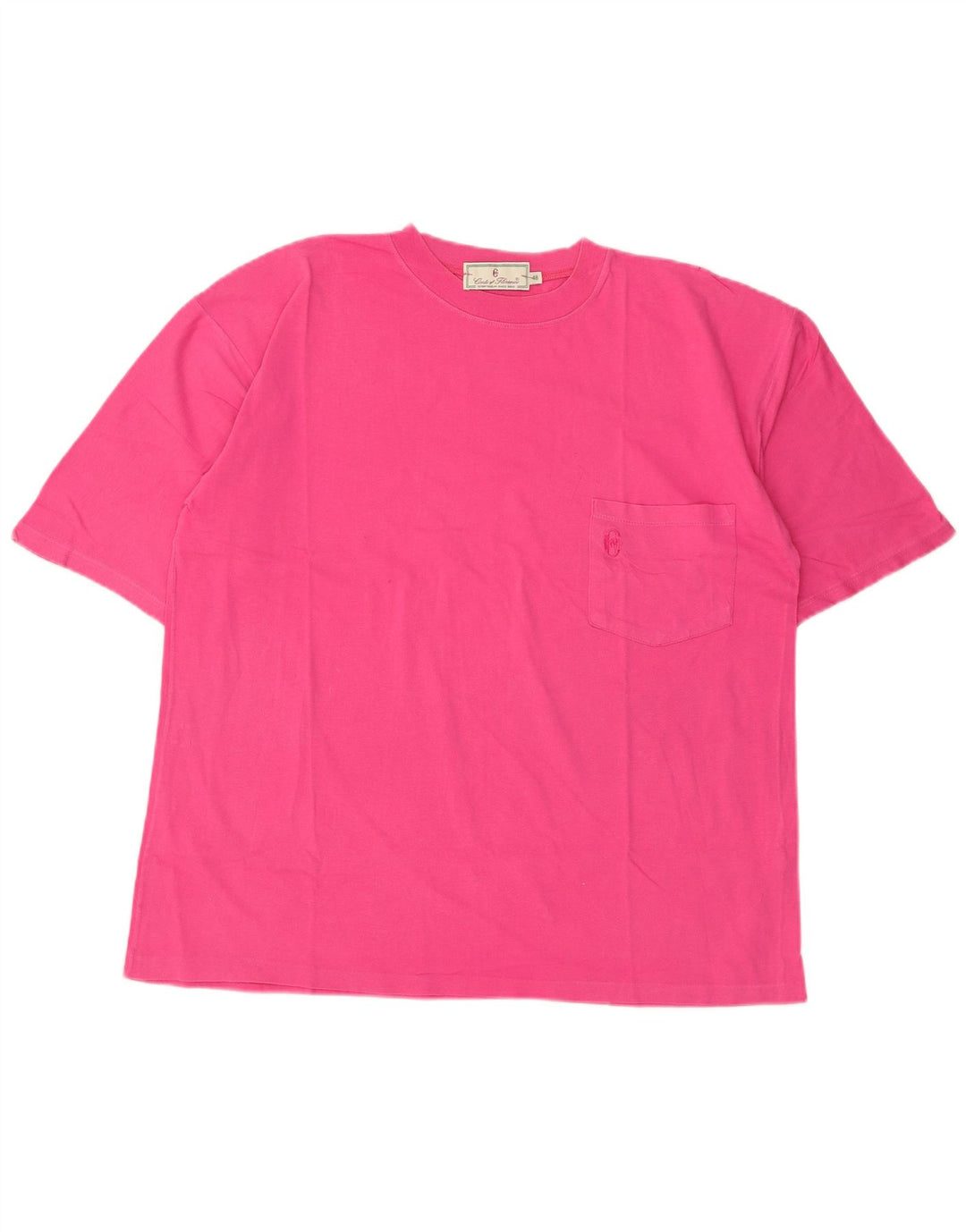 CONTE OF FLORENCE T-shirt Donna Top IT 48 XL Cotone Rosa