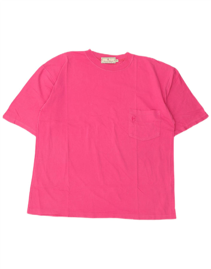 CONTE OF FLORENCE T-shirt Donna Top IT 48 XL Cotone Rosa