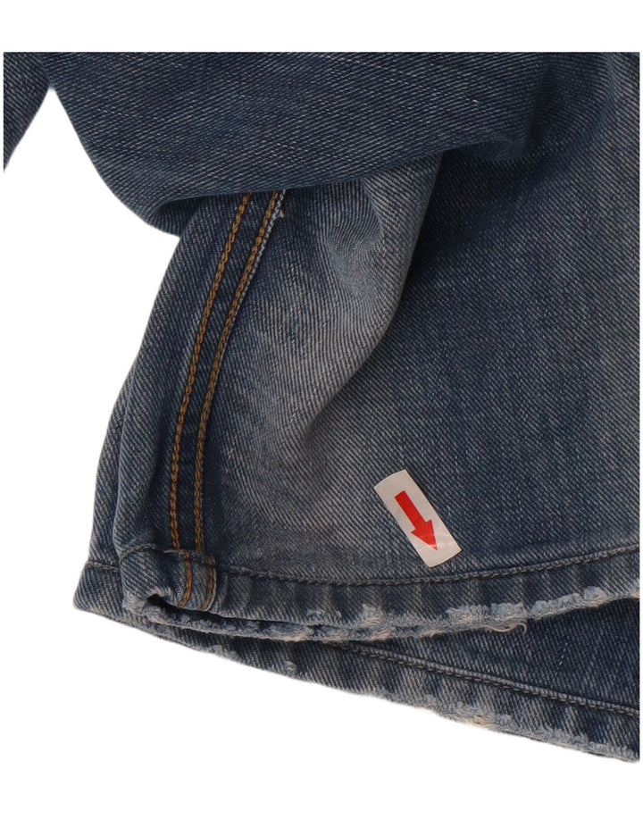 Jeans dritti invecchiati Belther da uomo Diesel W32 L34 cotone blu