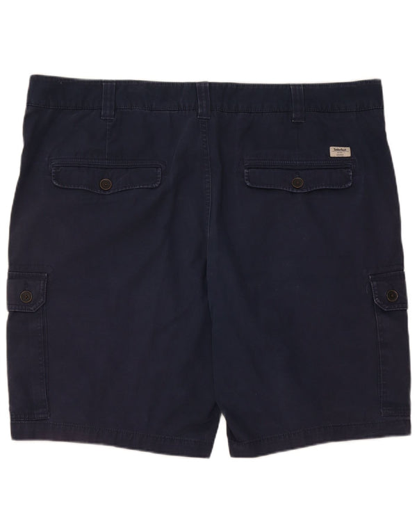 Pantaloncini cargo da uomo Timberland W42 2XL cotone blu navy