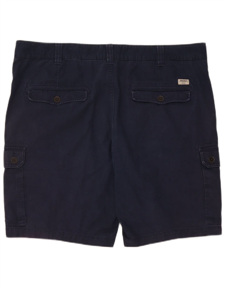 Pantaloncini cargo da uomo Timberland W42 2XL cotone blu navy