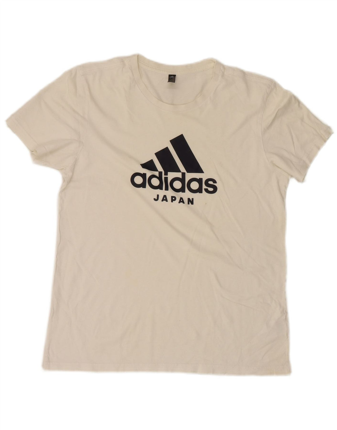 Maglietta grafica da uomo Adidas Top bianca media