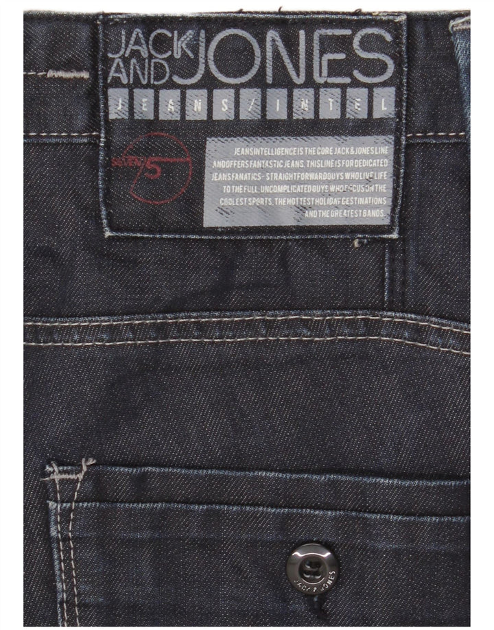 Jeans dritti cargo da uomo Jack & Jones W32 L33 blu navy